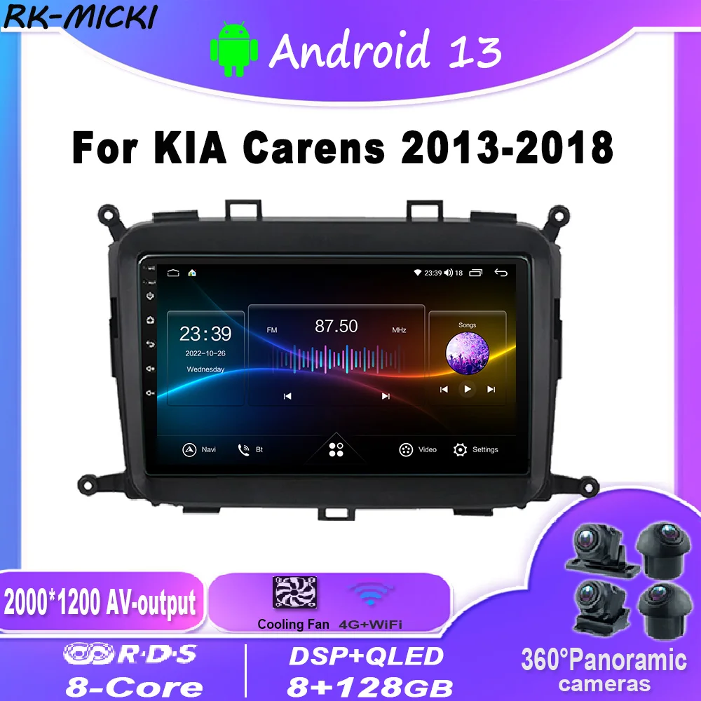Android 13 Multimedia Player For KIA Carens 2013-2018 Multimedia Screen Stereo Autoradio GPS Navigation Carplay
Android 13 Multimedia Player For KIA Carens 2013-2018 Multimedia Screen Stereo Autoradio GPS Navigation Carplay
