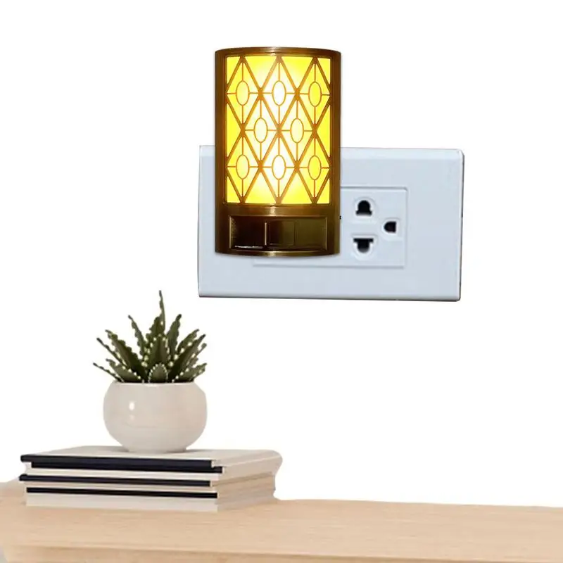 LED Nightlights Plug In Plug In Night Light With Dusk-to-Dawn Light Sensor Farmhouse 0-60lm Retro 4LED Light Control Small
LED Nightlights Plug In Plug In Night Light With Dusk-to-Dawn Light Sensor Farmhouse 0-60lm Retro 4LED Light Control Small
