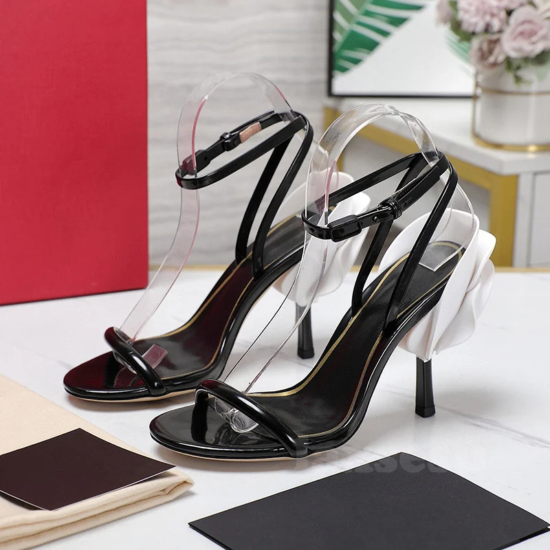 

Summer Walk Show New Style Women Ultra High Heel Sandals Peep Toe Narrow Band Design Female Shoes Fashion Trend Sandals