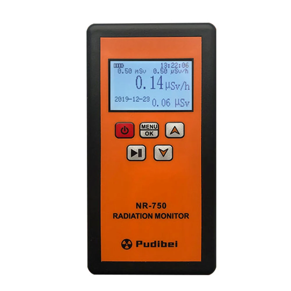 NR-750 детектор радиоактивного излучения с ЖК-дисплеем, домашний радиоактивный тестер, счетчик Гейгера, обнаружение рентгеновских лучей с тройной сигнализацией
NR-750 детектор радиоактивного излучения с ЖК-дисплеем, домашний радиоактивный тестер, счетчик Гейгера, обнаружение рентгеновских лучей с тройной сигнализацией