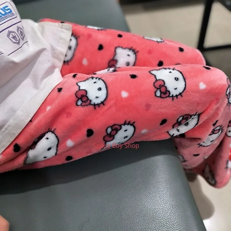 Sanrio Hello Kitty Pajama Pants Anime Fleece Double Elastic Fabric Soft Trousers New Women Trousers Kawaii Cartoon Birthday Gift
Sanrio Hello Kitty Pajama Pants Anime Fleece Double Elastic Fabric Soft Trousers New Women Trousers Kawaii Cartoon Birthday Gift