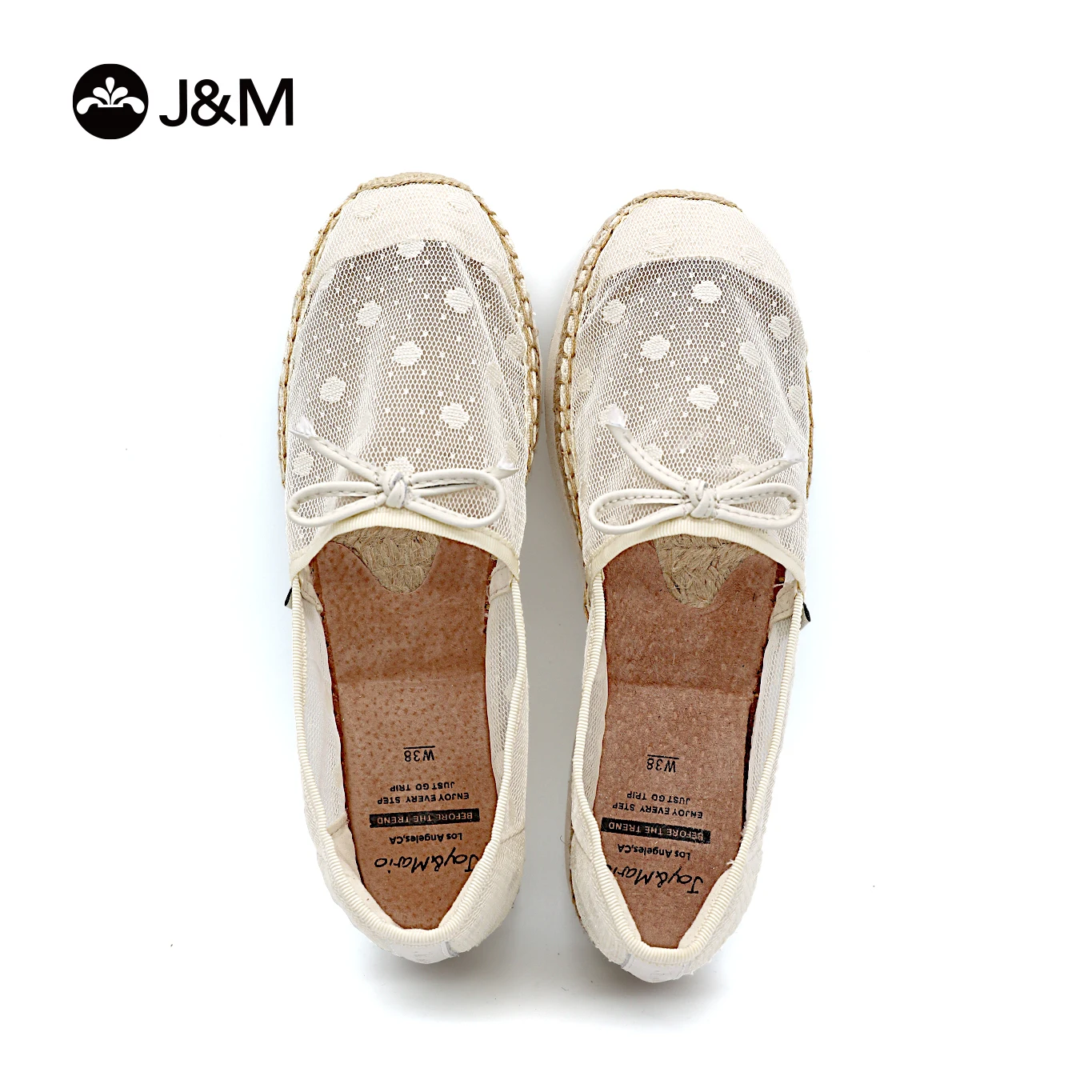J&M Women Espadrilles Bow Fisherman Shoes Round Toe Loafers Mesh Hemp Summer Cool Shoe Flats Slip-on Casual Breathable Sneakers
J&M Women Espadrilles Bow Fisherman Shoes Round Toe Loafers Mesh Hemp Summer Cool Shoe Flats Slip-on Casual Breathable Sneakers