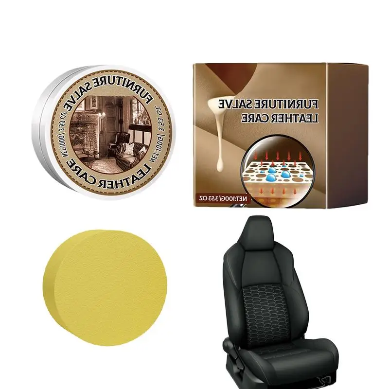 Leather Restorer For Car Seats Leather Balm Restoration Cream Revitalizing Leather Cream Leather Conditioner Scratch Remover
Leather Restorer For Car Seats Leather Balm Restoration Cream Revitalizing Leather Cream Leather Conditioner Scratch Remover