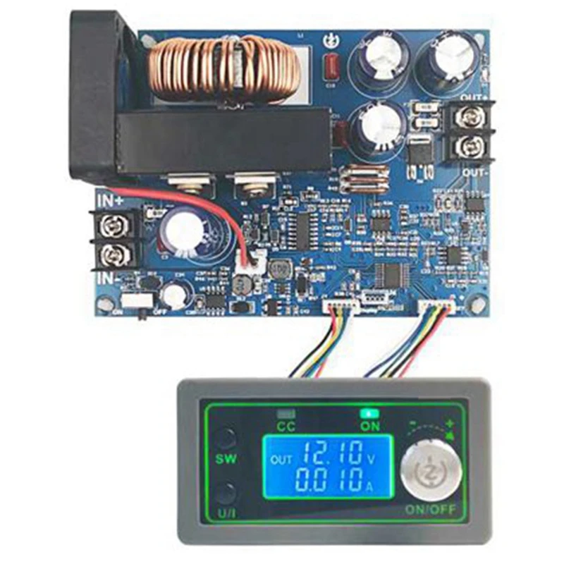 WZ5012L 50V 12A 600W DC Buck Converter CC CV Step-Down Power Module Adjustable Voltage Regulated Power Supply
WZ5012L 50V 12A 600W DC Buck Converter CC CV Step-Down Power Module Adjustable Voltage Regulated Power Supply