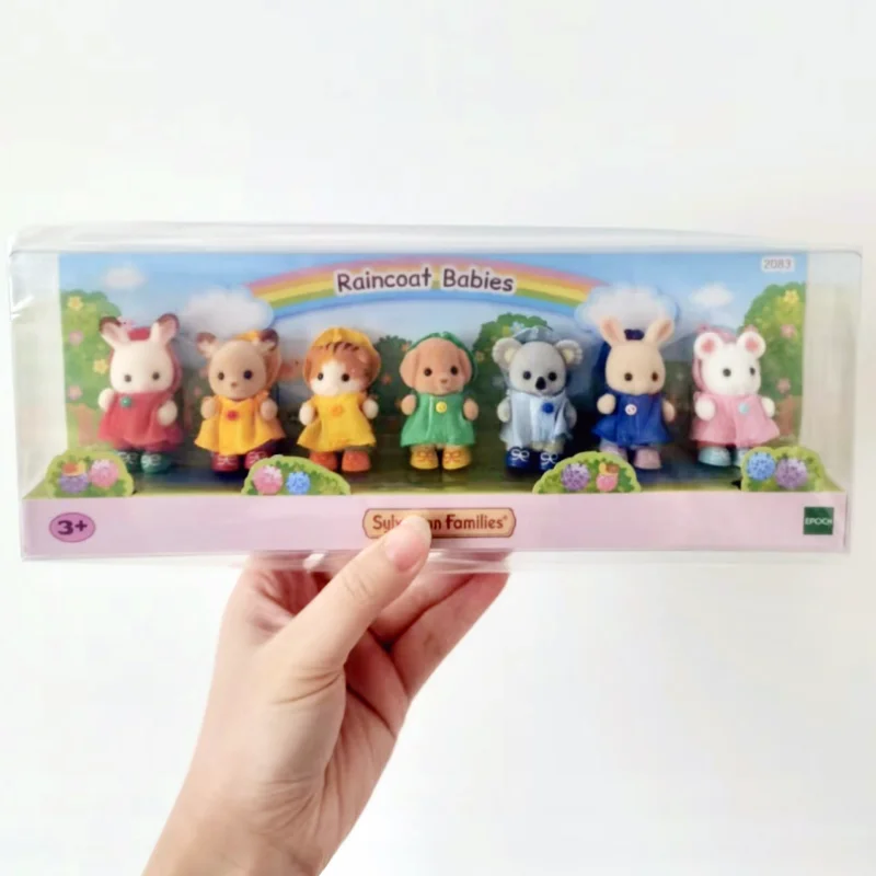 Hot Sale Sylvanian Familie Raincoat Baby Doll Series Set Anime Figures Model Girl Toy Figurine Pvc Room Decoration Festival Gift
Hot Sale Sylvanian Familie Raincoat Baby Doll Series Set Anime Figures Model Girl Toy Figurine Pvc Room Decoration Festival Gift