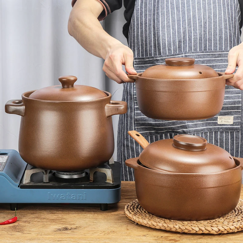 0.8L 1.2L 1.6L Casserole Clay Casserole High Temperature Resistant Household Open Flame Unglazed Stew Pot Soup Porridge
0.8L 1.2L 1.6L Casserole Clay Casserole High Temperature Resistant Household Open Flame Unglazed Stew Pot Soup Porridge