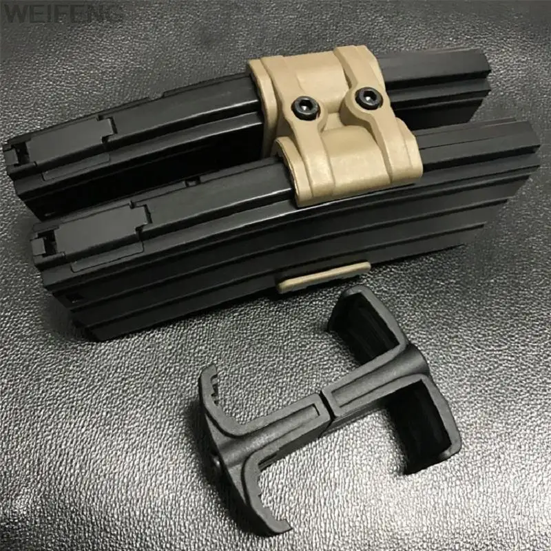 Tactical Double Magazine Coupler Connector Rifle Mag Parallel For AK AR15 M4 MP5 Mag Clamp Parallel Link Hunting Accessories
Tactical Double Magazine Coupler Connector Rifle Mag Parallel For AK AR15 M4 MP5 Mag Clamp Parallel Link Hunting Accessories