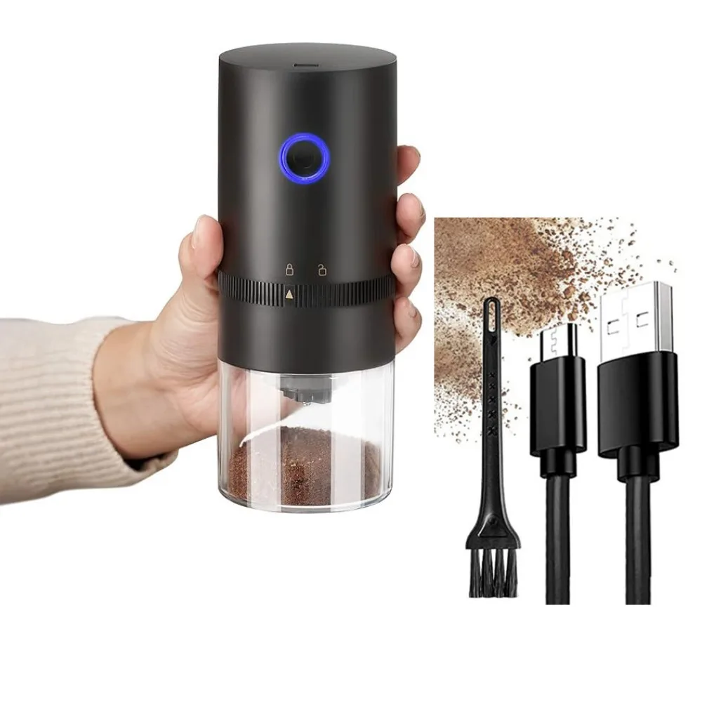 

Coffee Grinder TYPE-C USB Charge Professional Ceramic Grinding Core Coffee Beans Mill Grinder New Upgrade Portable Electric