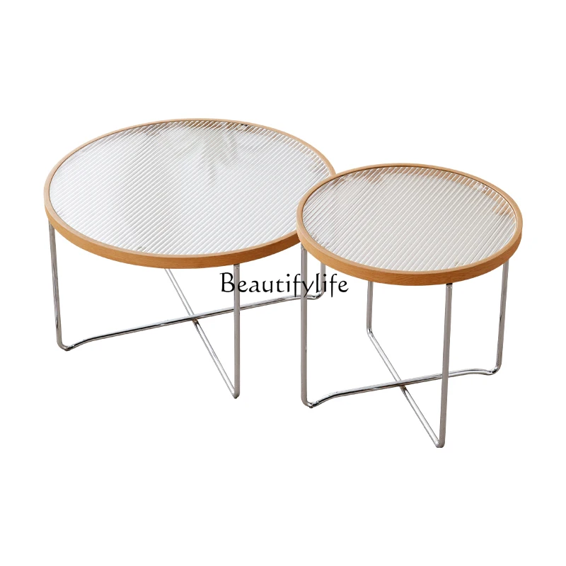 Coffee Table Minimalist Nordic Modern Living Room Changhong Glass Tea Table
Coffee Table Minimalist Nordic Modern Living Room Changhong Glass Tea Table