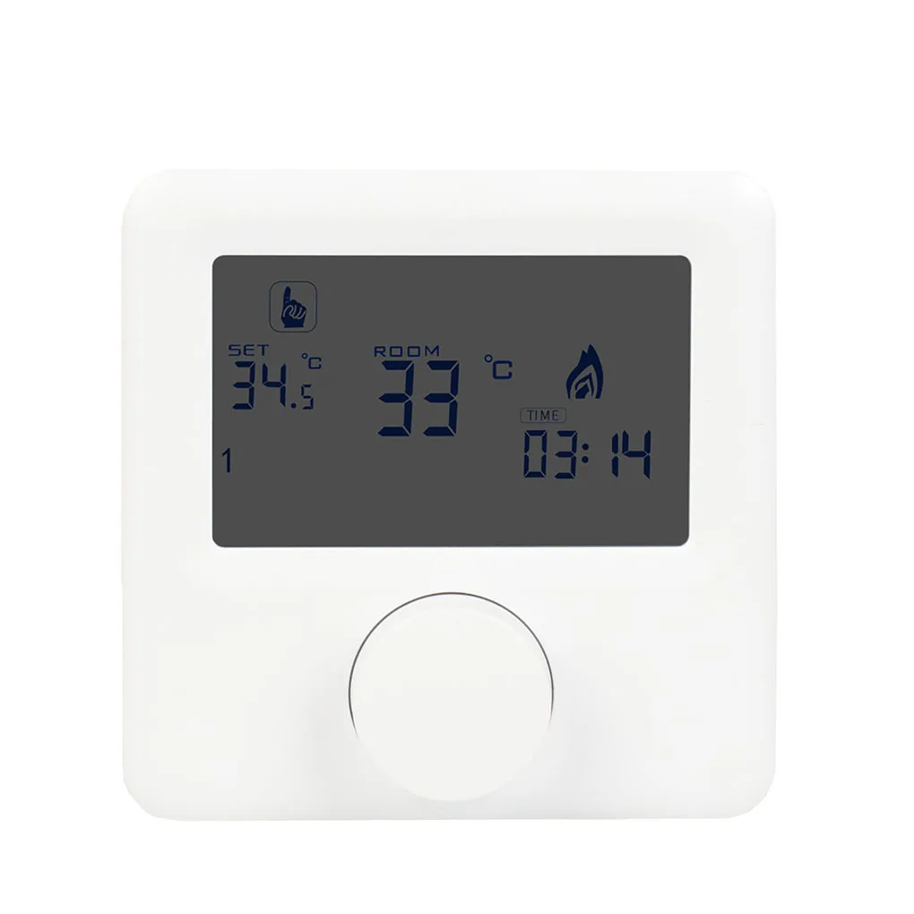 LCD Display Wall-hung Gas Boiler Thermostat Weekly Programmable Room Heating Thermostat Digital Temperature Controller
LCD Display Wall-hung Gas Boiler Thermostat Weekly Programmable Room Heating Thermostat Digital Temperature Controller