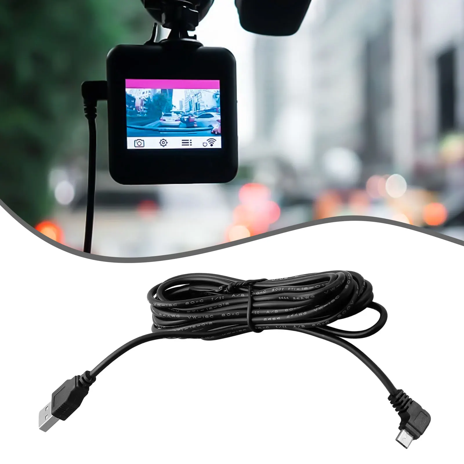 3.5Meter Car Charging Curved Micro USB Cable For Vehicle DVR Camera GPS PAD Mobile Device Extersion Cable Electronic Part
3.5Meter Car Charging Curved Micro USB Cable For Vehicle DVR Camera GPS PAD Mobile Device Extersion Cable Electronic Part