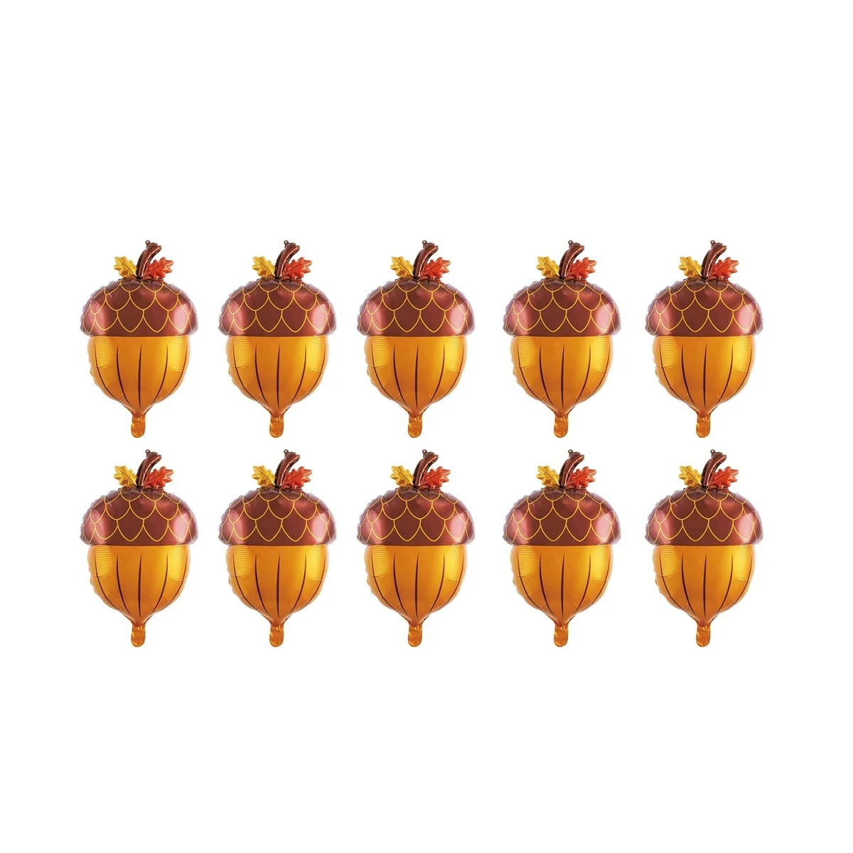 10Pcs Acorn Balloons Foil Fall Acorn Balloons for Baby Shower Birthday Fall Thanksgiving Party Decorations
10Pcs Acorn Balloons Foil Fall Acorn Balloons for Baby Shower Birthday Fall Thanksgiving Party Decorations