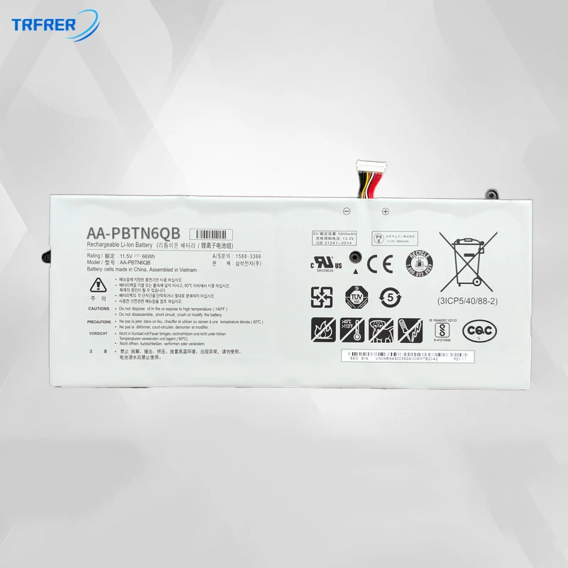 Аккумулятор для ноутбука ZDIUIU AA-PBTN6QB для Samsung NT900X5N-L58L L58R L58SS L58WS NT900X5N-L59SS New
Аккумулятор для ноутбука ZDIUIU AA-PBTN6QB для Samsung NT900X5N-L58L L58R L58SS L58WS NT900X5N-L59SS New
