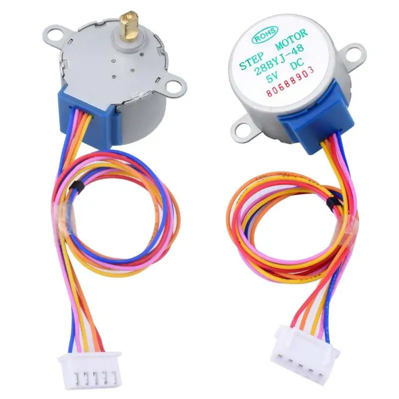 Set Stepper Motors Wear-resistant 28BYJ-48 4-Phase 5V Driver Board For Geared LED Replacements ULN2003
Set Stepper Motors Wear-resistant 28BYJ-48 4-Phase 5V Driver Board For Geared LED Replacements ULN2003