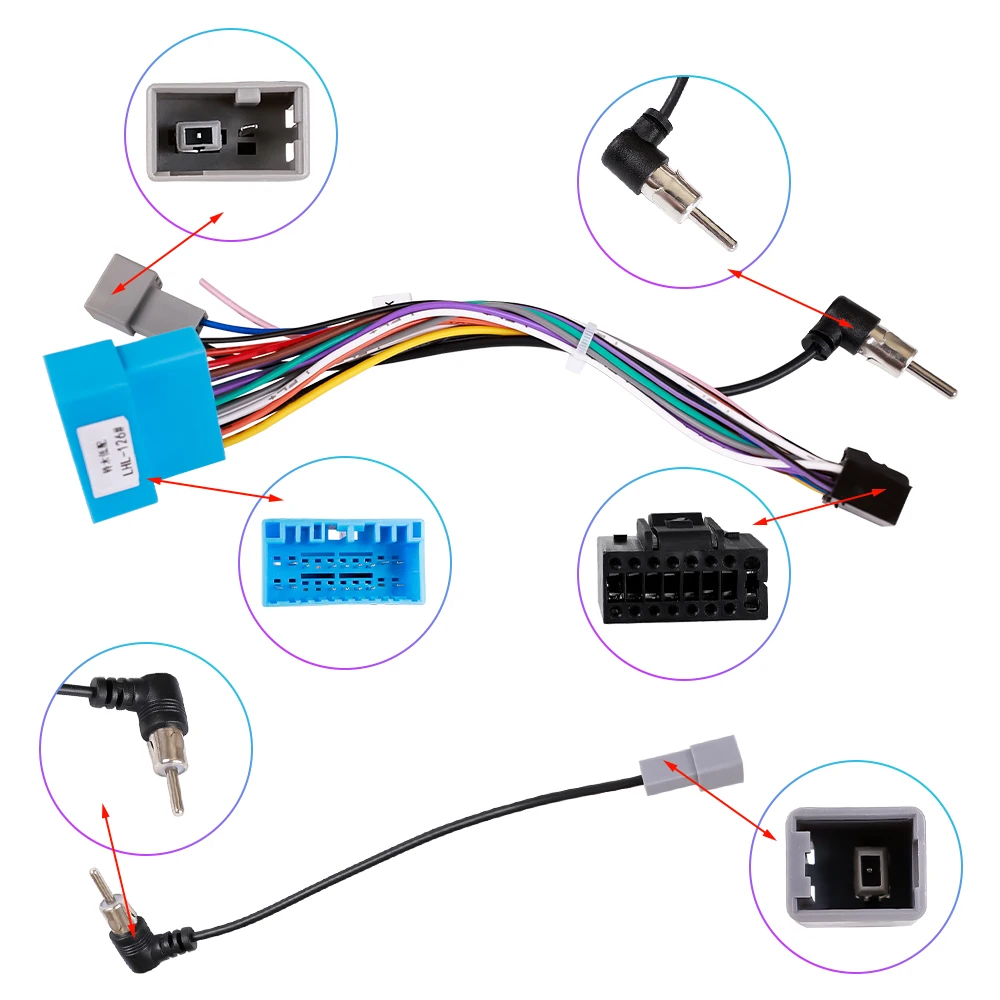 For Suzuki Buik Car Radio Cable Android Wiring Harness Car Android Cable Car Wire Harness Adapter Power Cable
For Suzuki Buik Car Radio Cable Android Wiring Harness Car Android Cable Car Wire Harness Adapter Power Cable