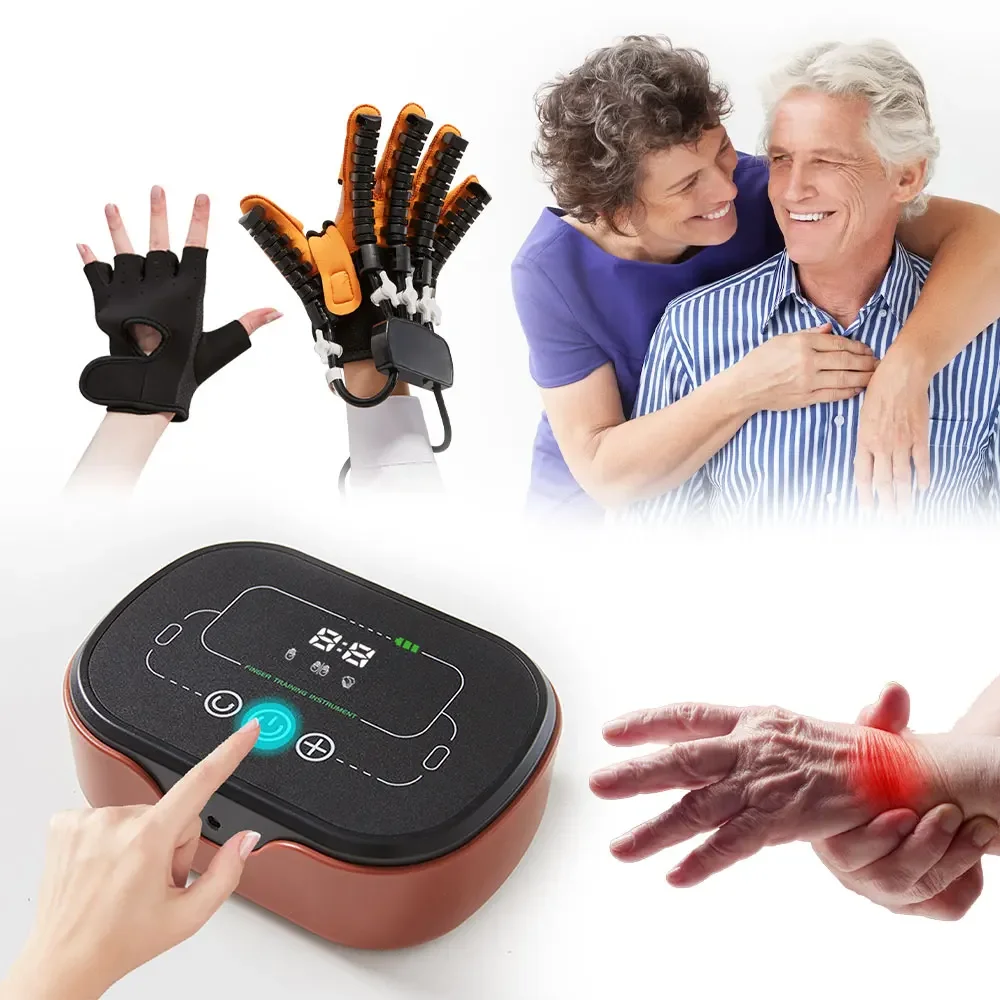 Multifunctional Finger Rehabilitation Trainer Robot Gloves Hemiplegia Stroke Cerebral Infarction Hand Function Workout Recovery
Multifunctional Finger Rehabilitation Trainer Robot Gloves Hemiplegia Stroke Cerebral Infarction Hand Function Workout Recovery
