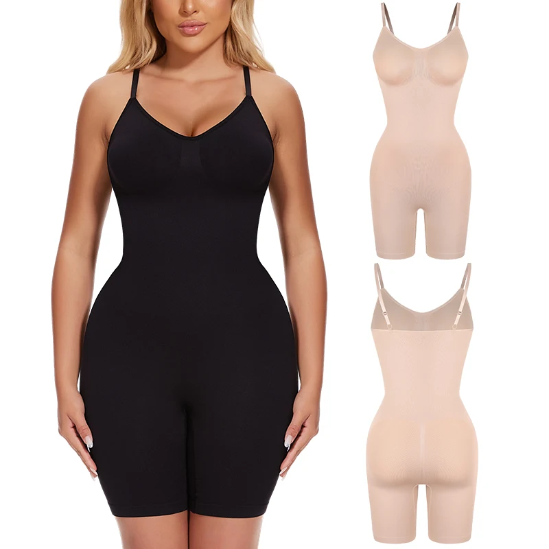 

Shapewear Bodysuit Tummy Control Shaper for Women Seamless Butt Lifter Thigh Slimmer Sculpting Underwear Body Shaper