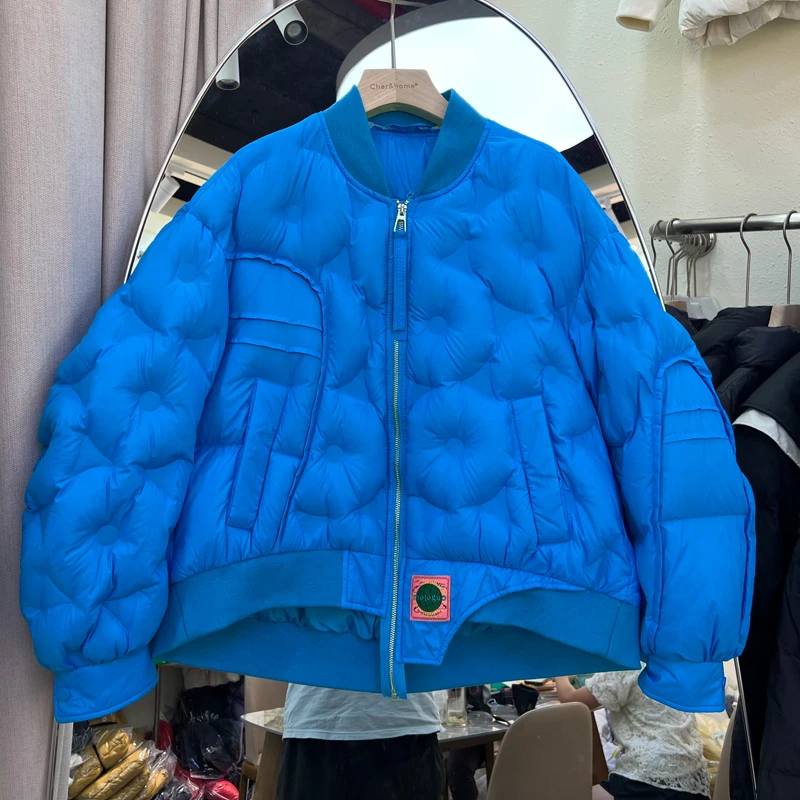 Легкие женские пуховые парки, осенне-зимняя однотонная Повседневная универсальная женская верхняя одежда с круглым вырезом и длинными рукавами, куртки, топы 
Легкие женские пуховые парки, осенне-зимняя однотонная Повседневная универсальная женская верхняя одежда с круглым вырезом и длинными рукавами, куртки, топы