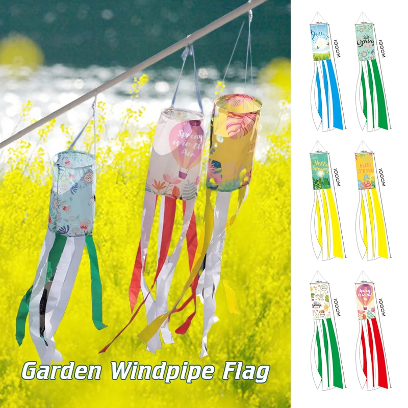 3.3FT Spring Windpipe Flag Windsock Outdoor Garden Decoration Banner Party Hanging Windpipe Flag
3.3FT Spring Windpipe Flag Windsock Outdoor Garden Decoration Banner Party Hanging Windpipe Flag