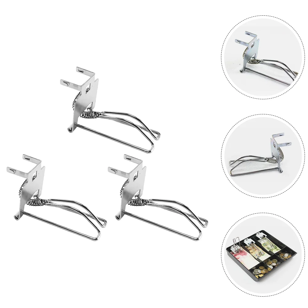 3 Pcs Cash Fixing Clip Wallet Cashier Box Clips Heavy Duty Iron Money Replacement
3 Pcs Cash Fixing Clip Wallet Cashier Box Clips Heavy Duty Iron Money Replacement