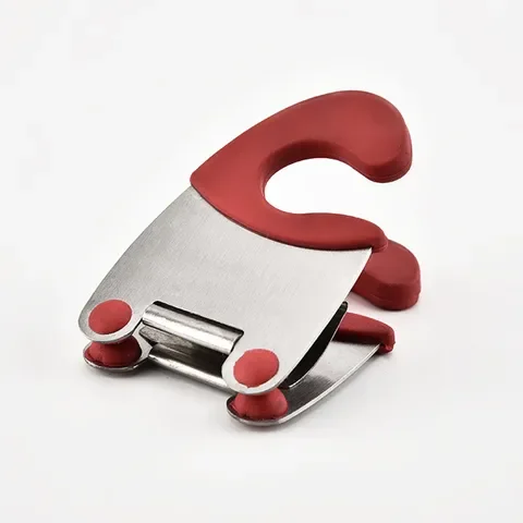 1PCS Useful Pot Clips Stainless Steel Tongs Holder for Pot Pan Spoon Holder Spatula Storage Rack Kitchen Cooking Tools
1PCS Useful Pot Clips Stainless Steel Tongs Holder for Pot Pan Spoon Holder Spatula Storage Rack Kitchen Cooking Tools