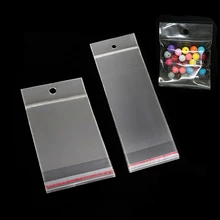 100pcs Transparent Self Sealing Adhesive OPP Plastic Bags with Hang Hole for Jewelry Gift Packing Retail Display Packaging Bag
100pcs Transparent Self Sealing Adhesive OPP Plastic Bags with Hang Hole for Jewelry Gift Packing Retail Display Packaging Bag