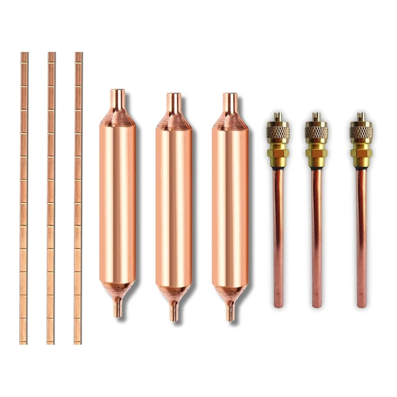 

Refrigerator Filter Dryer With Access/Service Valve,Phosphor Bronze Welding Rod For Refrigeration Air Conditioner Repair Durable