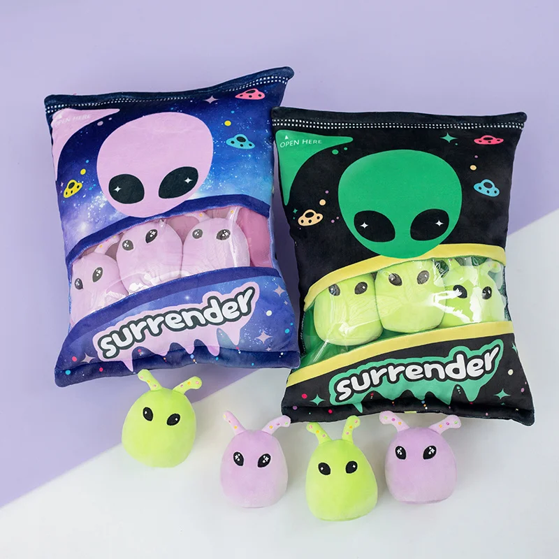 Generic Kawaii Cute A Bag of Snacks Pillow Sweet Yogurt Cheesy Puffs
