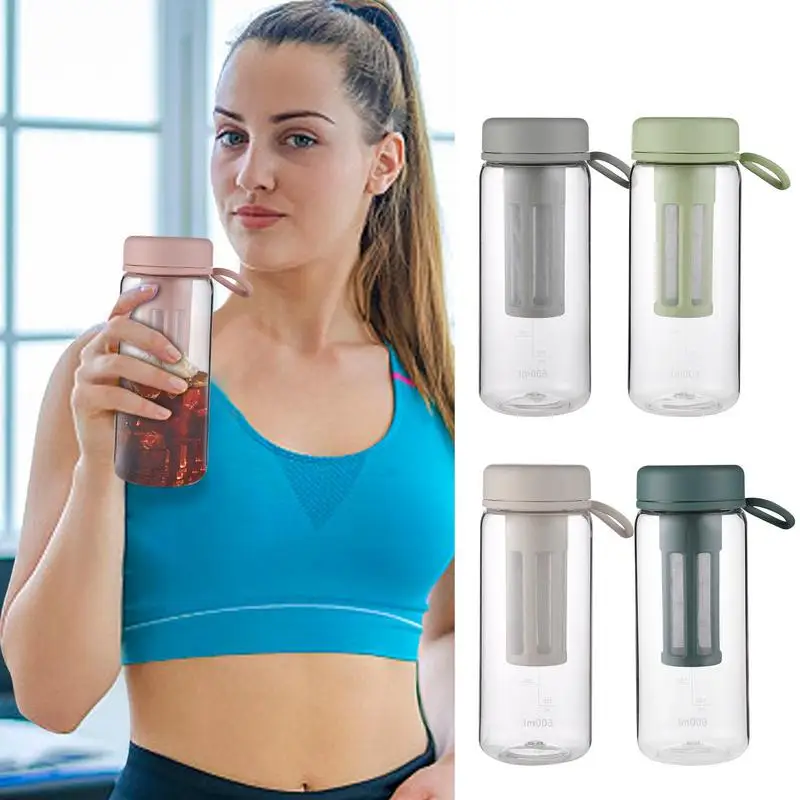 

Iced Coffee Maker Leakproof Coffee Pots Brewer With Scale Portable Coffe Filter Juice Tea Teapot For Outdoor Kitchen Supplies