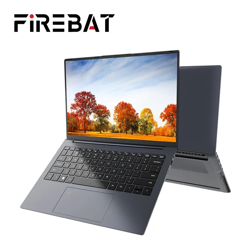 

FIREBAT U4 Ultrathin 14 Inch Laptop AMD Ryzen 7 7735HS 7840HS 32GB 1TB SSD Portable 2560*1600 BT5.2 90Hz Computer Notebook