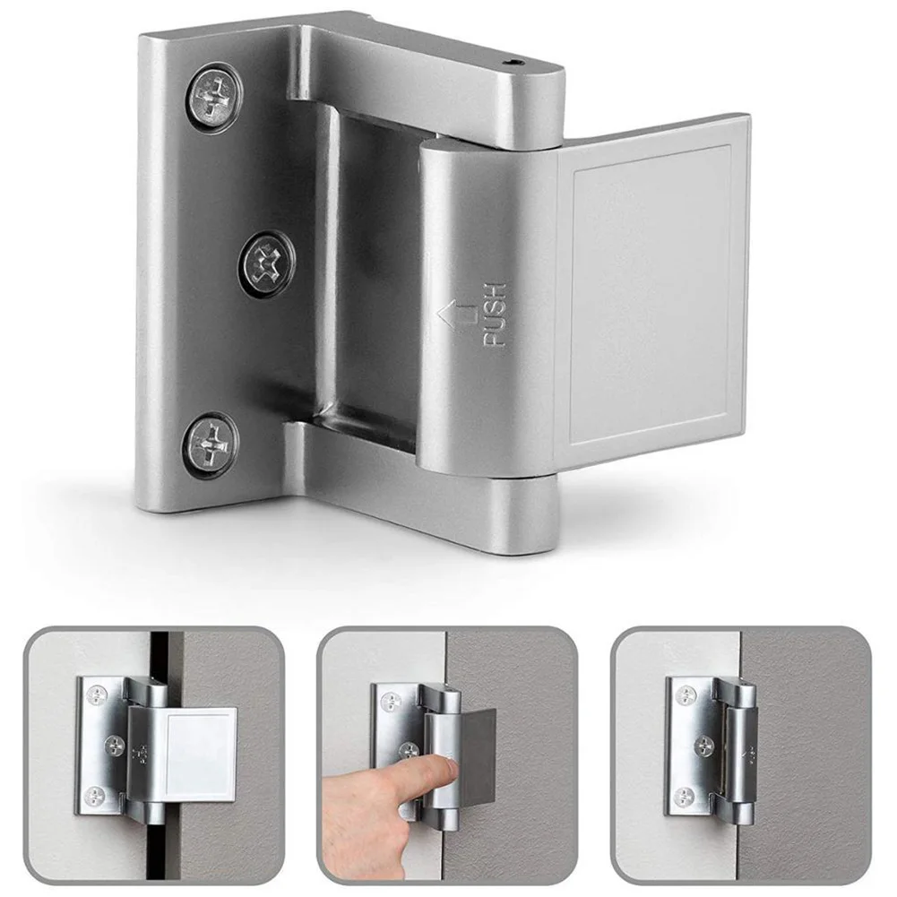 1pcs Door Lock Door Latch Swinging Doors Aluminum Alloy Extra High Resistance Home Door Security Hardware Accessories
1pcs Door Lock Door Latch Swinging Doors Aluminum Alloy Extra High Resistance Home Door Security Hardware Accessories