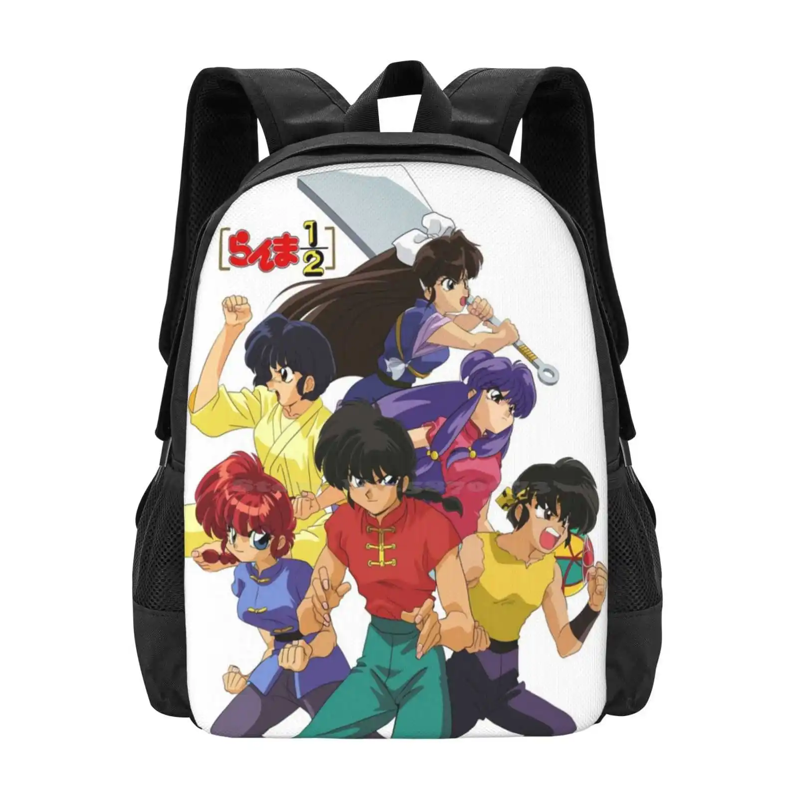 Рюкзак Ranma Group Fight с 3D-принтом, Студенческая сумка Ranma Akane Shampoo Ran Chan Ukyo Ryoga Nabiki Kasumi Soun Genma Rumiko
Рюкзак Ranma Group Fight с 3D-принтом, Студенческая сумка Ranma Akane Shampoo Ran Chan Ukyo Ryoga Nabiki Kasumi Soun Genma Rumiko