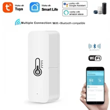 Tuya WIFI Temperature Humidity Sensor Indoor Hygrometer Thermometer Detector Smart Life Remote Control Support Alexa Google Home
Tuya WIFI Temperature Humidity Sensor Indoor Hygrometer Thermometer Detector Smart Life Remote Control Support Alexa Google Home