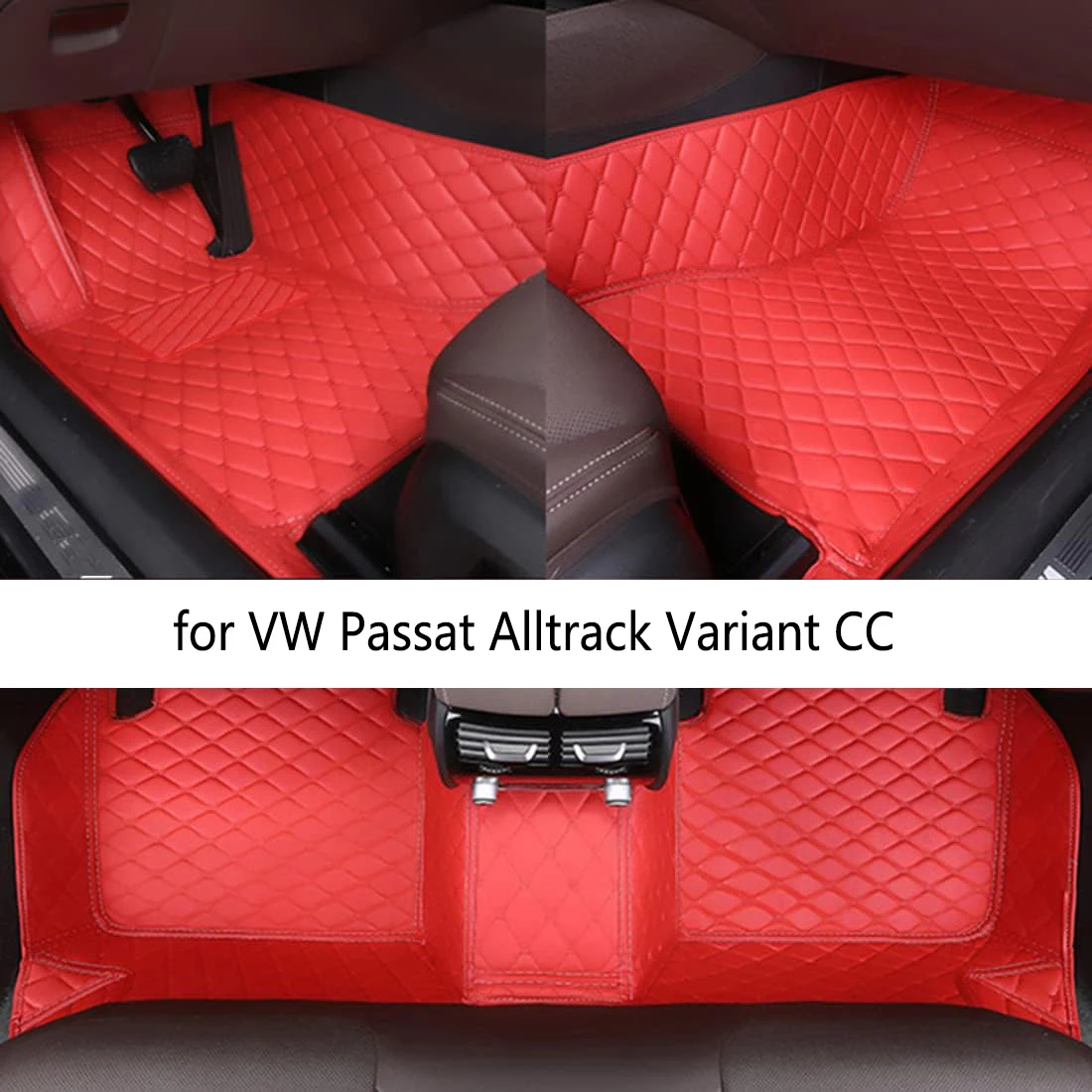 

Автомобильные напольные коврики CRLCRT для VW Passat Alltrack, вариант CC Touareg Scirocco Caddy Jetta POLO, автомобильные аксессуары, детали интерьера