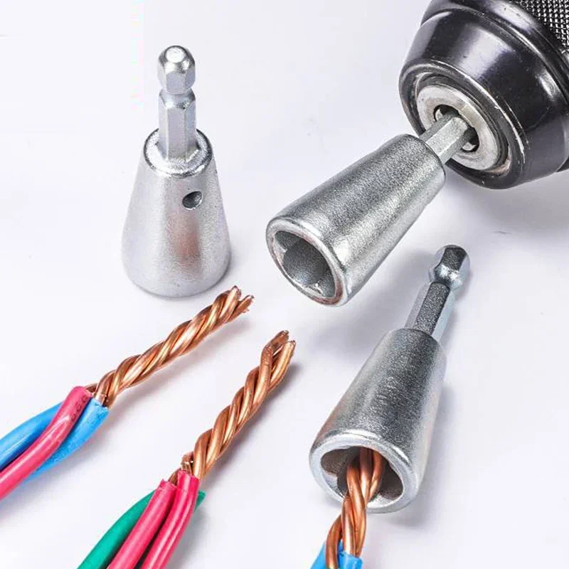 1PC Wire Twisting Tools With 6mm Hexagonal Handle Electrician Dedicated Line Splitter Quickly Twister Peeling Free Wire Tools
1PC Wire Twisting Tools With 6mm Hexagonal Handle Electrician Dedicated Line Splitter Quickly Twister Peeling Free Wire Tools
