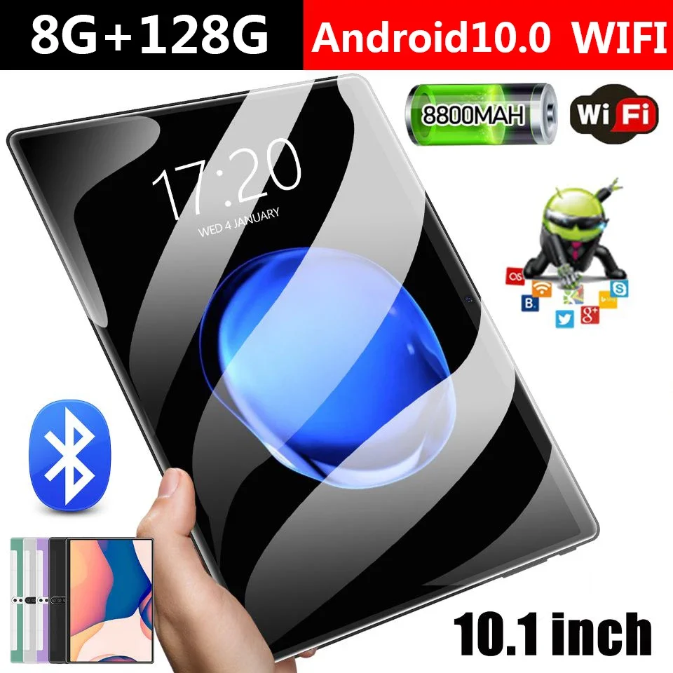 Unlock 3G 4G 10 Inch Tablet Smart Touch Screen 1280*800IPS Android Tablet Pc With 128GB ROM
Unlock 3G 4G 10 Inch Tablet Smart Touch Screen 1280*800IPS Android Tablet Pc With 128GB ROM