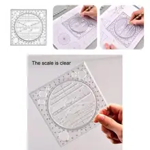 Ruler Creative Square Multi-function School Supplies Geometric Ruler Art Tool Geometric Ruler Measuring Ruler
Ruler Creative Square Multi-function School Supplies Geometric Ruler Art Tool Geometric Ruler Measuring Ruler
