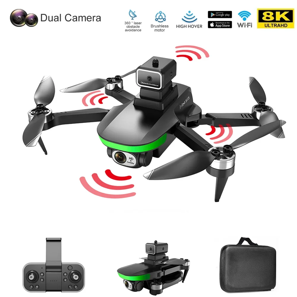 

S5S Mini 4K Dual Camera WIFI FPV Aerial Photography RC Helicopter Foldable Quadcopter Drone Kids Toys Gifts