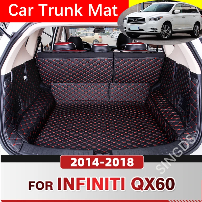 Auto Full Coverage Trunk Mat For Infiniti QX60 2014-2018 17 16 15 Car Boot Cover Pad Cargo Liner Interior Protector Accessories
Auto Full Coverage Trunk Mat For Infiniti QX60 2014-2018 17 16 15 Car Boot Cover Pad Cargo Liner Interior Protector Accessories
