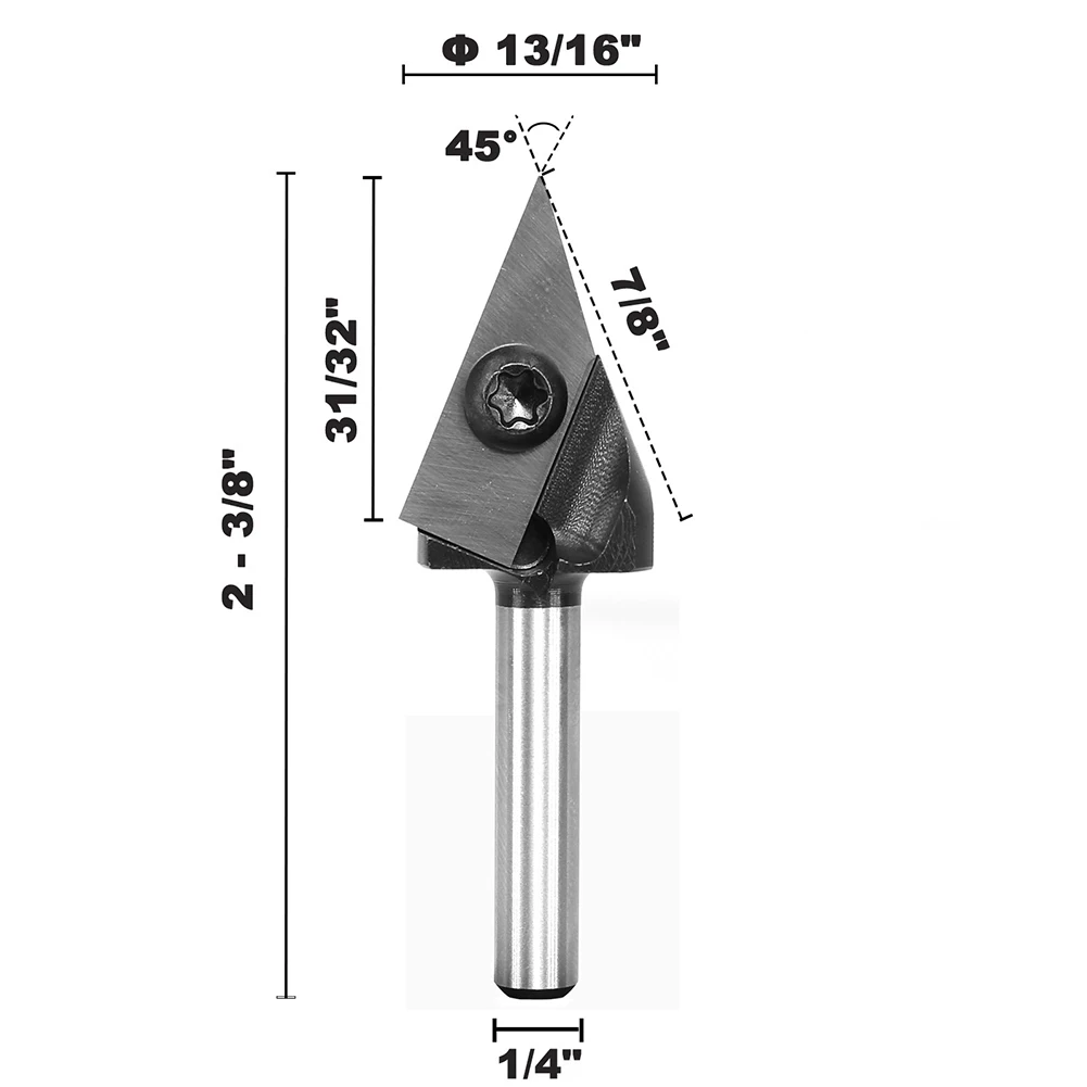 Brand New Milling Cutter Router Bit Black Carbide Engraving Milling Cutter High Strength Resistance To Bending
Brand New Milling Cutter Router Bit Black Carbide Engraving Milling Cutter High Strength Resistance To Bending