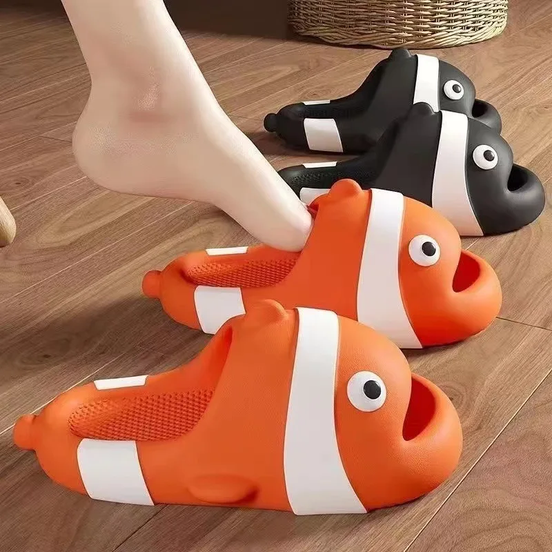 New Shark Shape Summer Women Thick Flat Platform Slippers Non-Slip Home Cute Cartoon Indoor Outdoors Couples Ladies Shoes
New Shark Shape Summer Women Thick Flat Platform Slippers Non-Slip Home Cute Cartoon Indoor Outdoors Couples Ladies Shoes