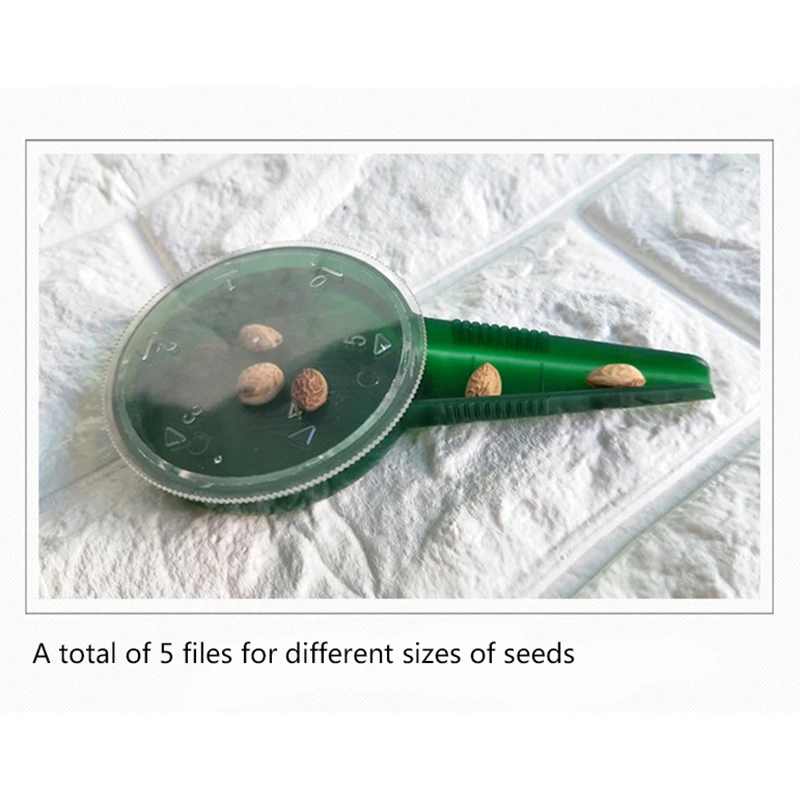 Vegetable Gardening Tool 1 Piece 12.5cm Long 1pc 5-Gear 6cm Dia Adjustable Garden Tool Plant Sower Sowing Device
Vegetable Gardening Tool 1 Piece 12.5cm Long 1pc 5-Gear 6cm Dia Adjustable Garden Tool Plant Sower Sowing Device