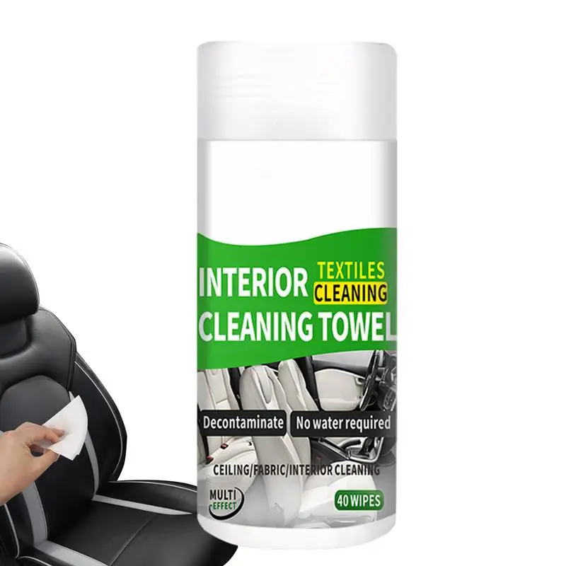 

Wet Wipes For Car Multipurpose No Wash Car Wipes Car Cleaner Wipes Multipurpose Wet Tissue 40 Wipes For Cleaning Car Interior