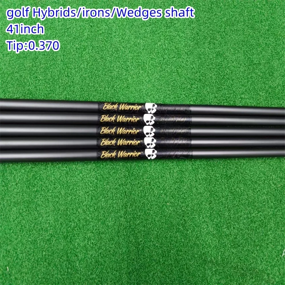 

Black Warrior Golf irons/wedges/hybrids Shaft Golf shaft Matte Carbon clad steel shaft 75R/75S/65R/90S/90R flex