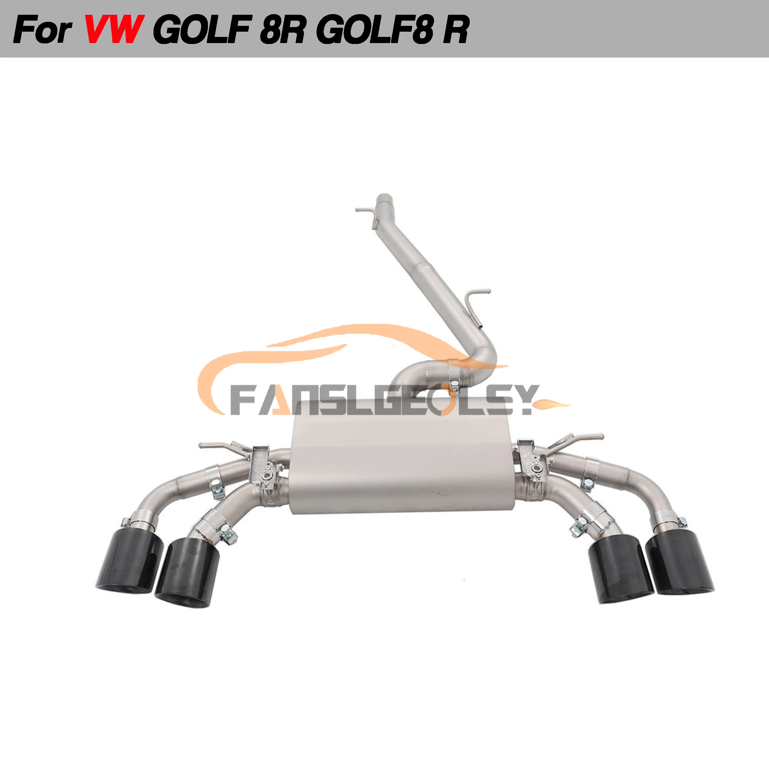 For VW MK8 Golf 8R Stainless Steel Catback Performance Exhaust System Valve With Muffler Pipes Tuning exhaust assembly
For VW MK8 Golf 8R Stainless Steel Catback Performance Exhaust System Valve With Muffler Pipes Tuning exhaust assembly