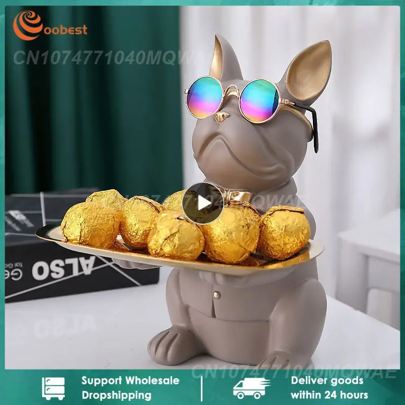 Скандинавская скульптура французского бульдога, статуэтка собаки, настольное украшение для хранения, подарок с тарелкой, очками
Скандинавская скульптура французского бульдога, статуэтка собаки, настольное украшение для хранения, подарок с тарелкой, очками