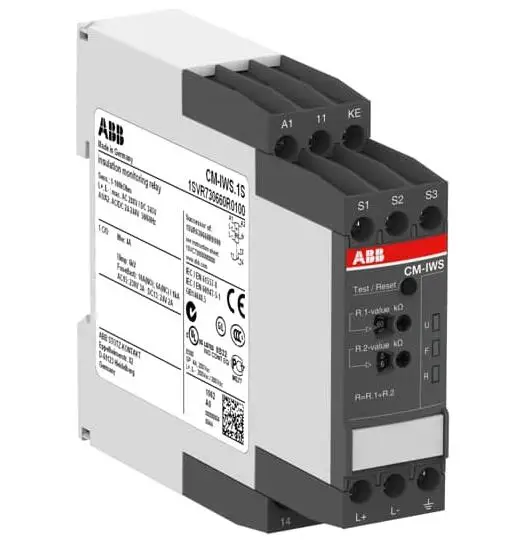 Оригинальная система блока питания ABB без заземления, монитор изоляции CM-IWS.1S 24-240 В переменного тока/DC
Оригинальная система блока питания ABB без заземления, монитор изоляции CM-IWS.1S 24-240 В переменного тока/DC