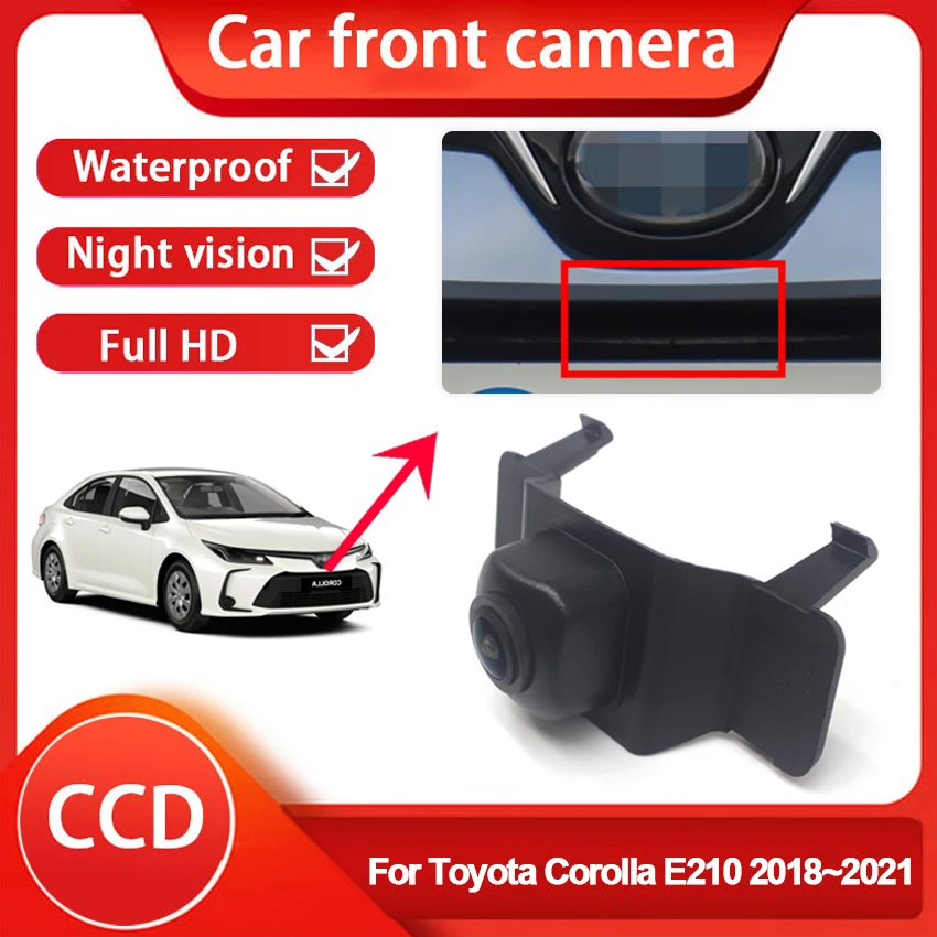 HD CCD AHD Car Front View Parking Night Vision Positive Waterproof Logo Camera For Toyota Corolla E210 2018 2019 2020 2021
HD CCD AHD Car Front View Parking Night Vision Positive Waterproof Logo Camera For Toyota Corolla E210 2018 2019 2020 2021
