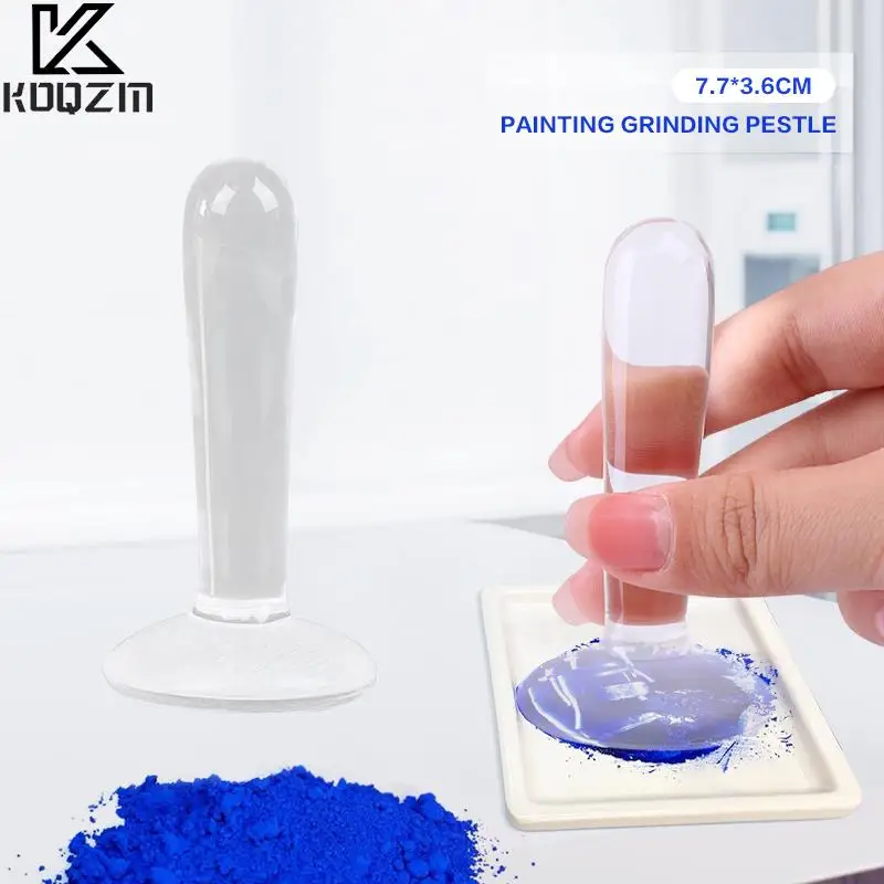 New Style Mineral Pigment Powder Muller Made From High Borosilicate Glass For Chinese Painting Pestle
New Style Mineral Pigment Powder Muller Made From High Borosilicate Glass For Chinese Painting Pestle