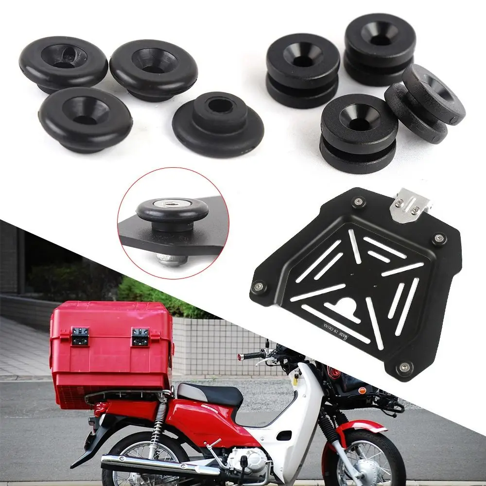 4Pcs Universal Motorcycle Tailbox Buckle Rear Luggage Bushing Trunk Bracket Quick Release Spacers Accessories
4Pcs Universal Motorcycle Tailbox Buckle Rear Luggage Bushing Trunk Bracket Quick Release Spacers Accessories